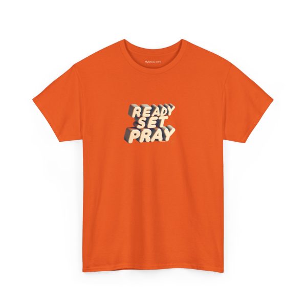 READY SET PRAY Unisex Heavy Cotton Tee TM - Image 11