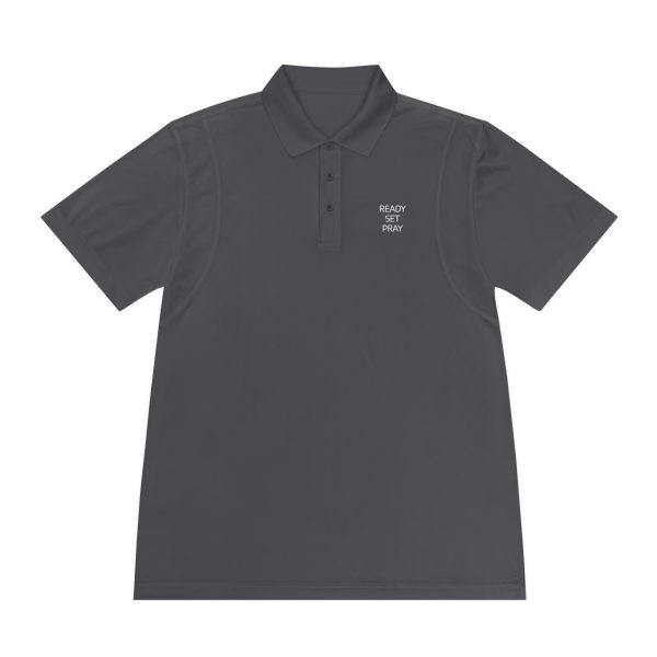 READY SET PRAY Men's Sport Polo Shirt TM - Image 4