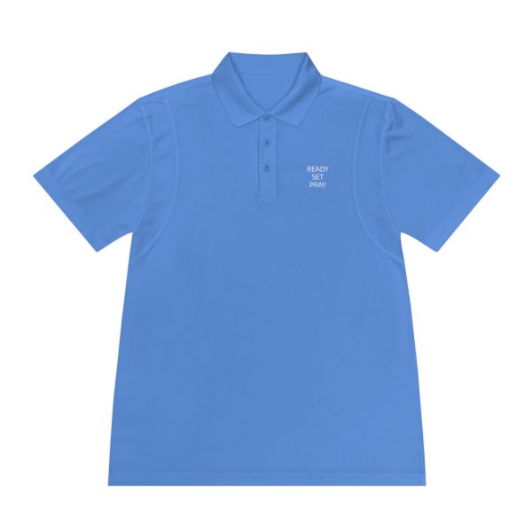 READY SET PRAY Men's Sport Polo Shirt TM - Image 16