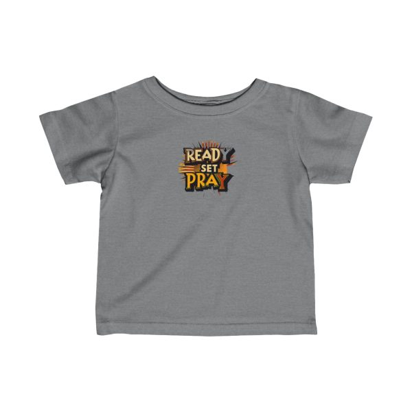 Infant Fine Jersey Tee READY SET PRAY TM - Image 31