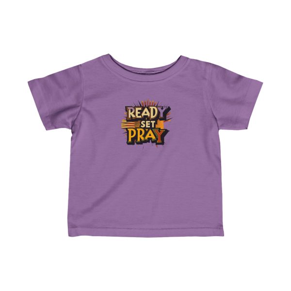 Infant Fine Jersey Tee READY SET PRAY TM - Image 22