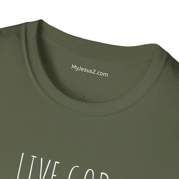 LIVE GOD LIVE GOOD Unisex Softstyle T-Shirt TM - Image 27