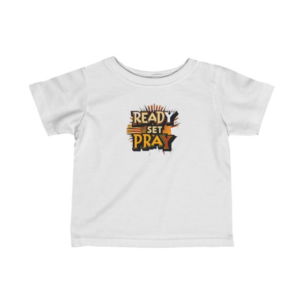 Infant Fine Jersey Tee READY SET PRAY TM - Image 10