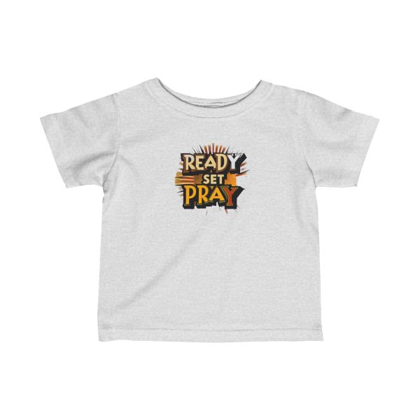 Infant Fine Jersey Tee READY SET PRAY TM - Image 7