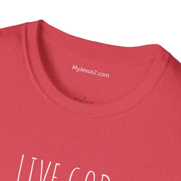 LIVE GOD LIVE GOOD Unisex Softstyle T-Shirt TM - Image 39