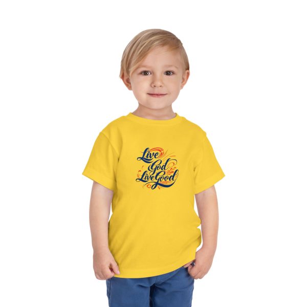 LIVE GOD LIVE GOOD Toddler Short Sleeve Tee TM - Image 35