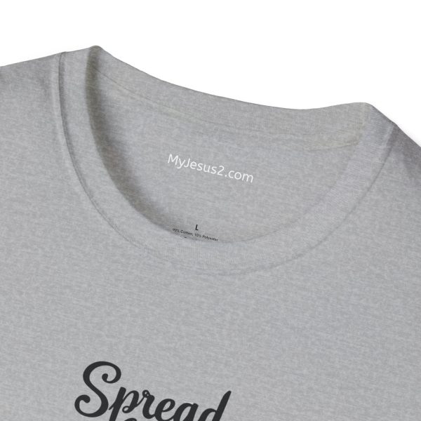 Spread Love Not Judgement Unisex Softstyle T-Shirt TM - Image 3