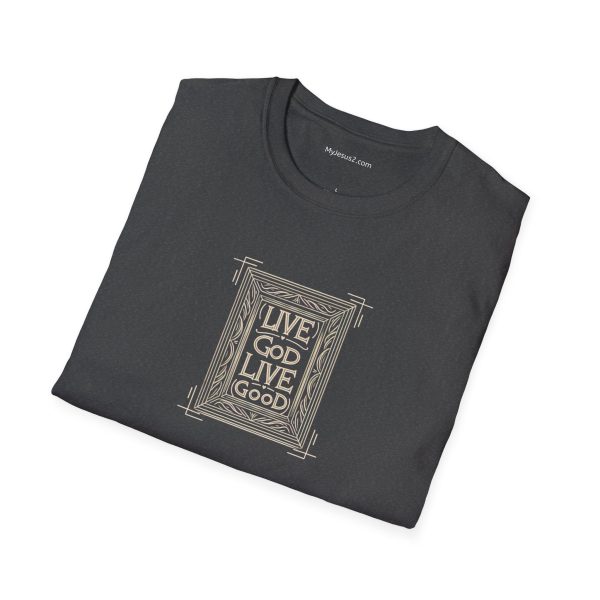 LIVE GOD LIVE GOOD Unisex Softstyle T-Shirt TM - Image 4