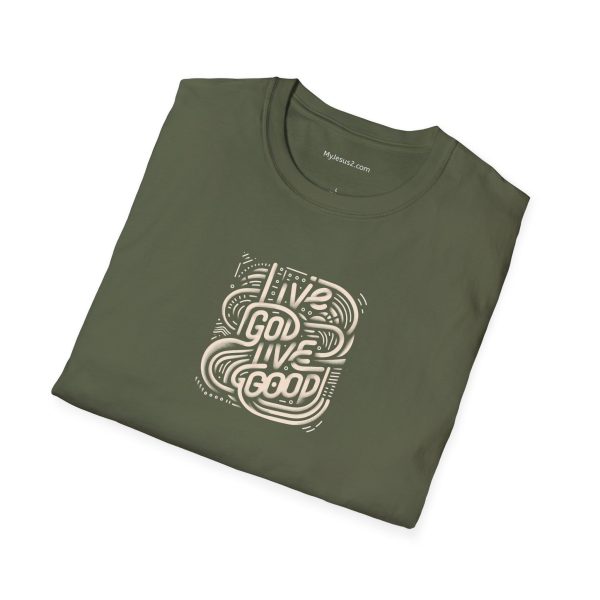 LIVE GOD LIVE GOOD Unisex Softstyle T-Shirt TM - Image 20