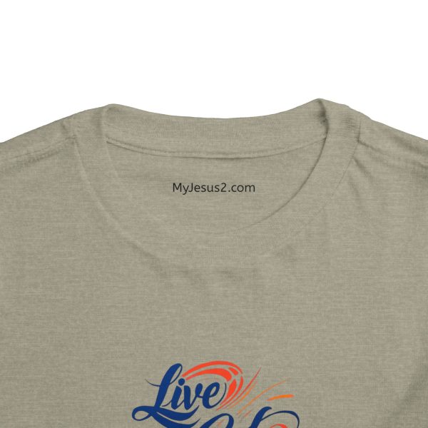 LIVE GOD LIVE GOOD Toddler Short Sleeve Tee TM - Image 12