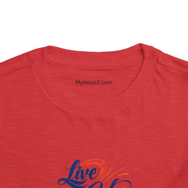 LIVE GOD LIVE GOOD Toddler Short Sleeve Tee TM - Image 32