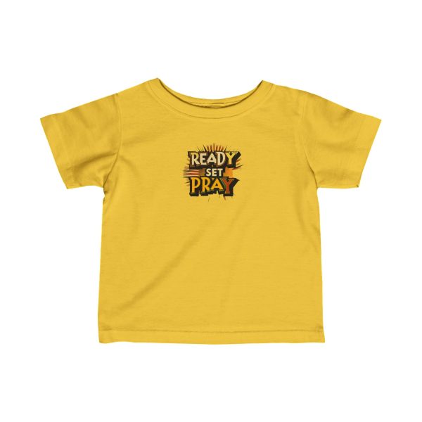 Infant Fine Jersey Tee READY SET PRAY TM - Image 13