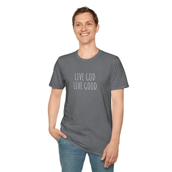 LIVE GOD LIVE GOOD Unisex Softstyle T-Shirt TM - Image 60