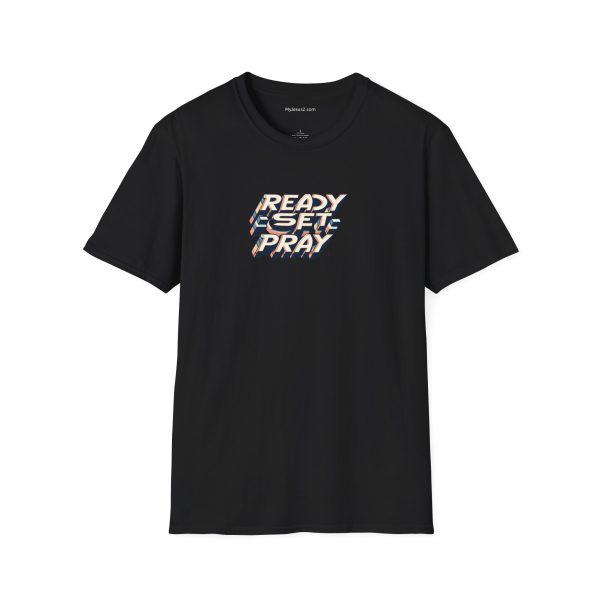 READY SET PRAY Unisex Softstyle T-Shirt TM - Image 5