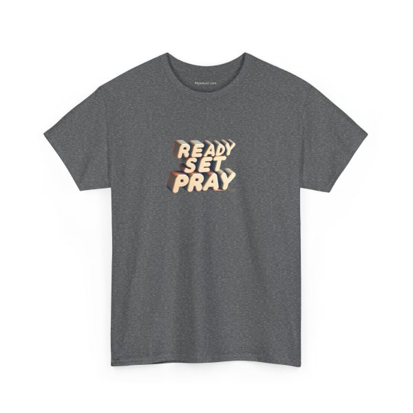 READY SET PRAY Unisex Heavy Cotton Tee TM - Image 23