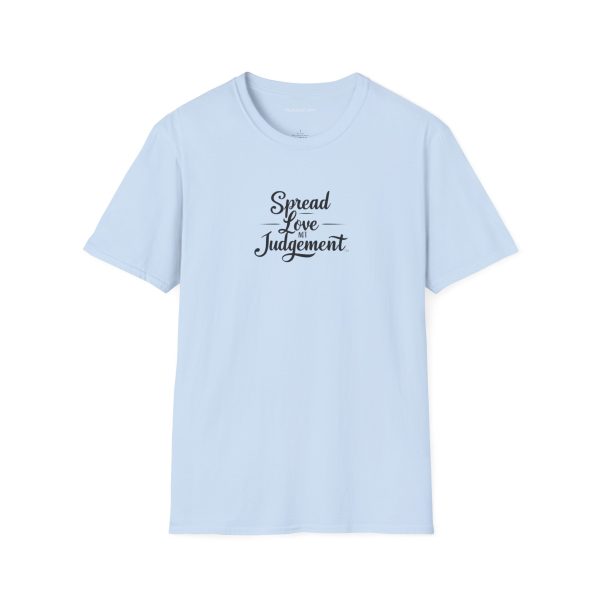 Spread Love Not Judgement Unisex Softstyle T-Shirt TM - Image 21