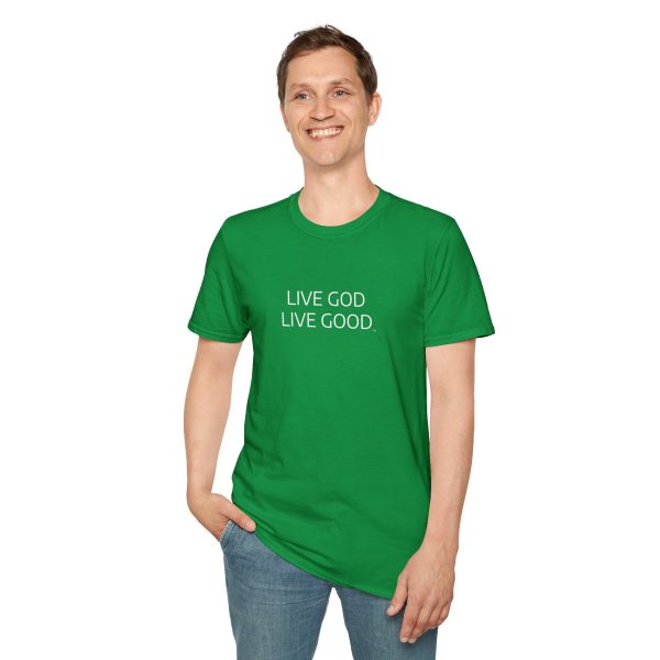 LIVE GOD LIVE GOOD Unisex Softstyle T-Shirt TM - Image 24