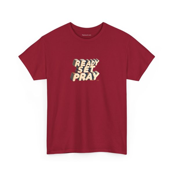 READY SET PRAY Unisex Heavy Cotton Tee TM - Image 19