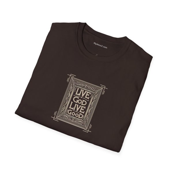 LIVE GOD LIVE GOOD Unisex Softstyle T-Shirt TM - Image 9