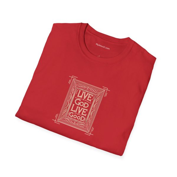 LIVE GOD LIVE GOOD Unisex Softstyle T-Shirt TM - Image 17