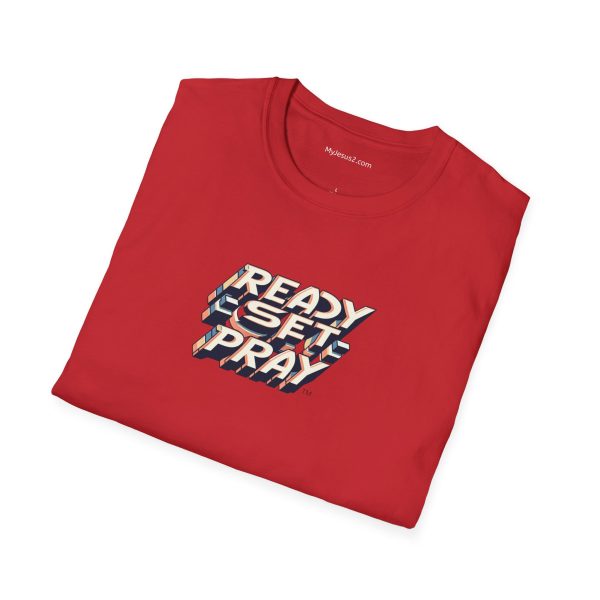 READY SET PRAY Unisex Softstyle T-Shirt TM - Image 40