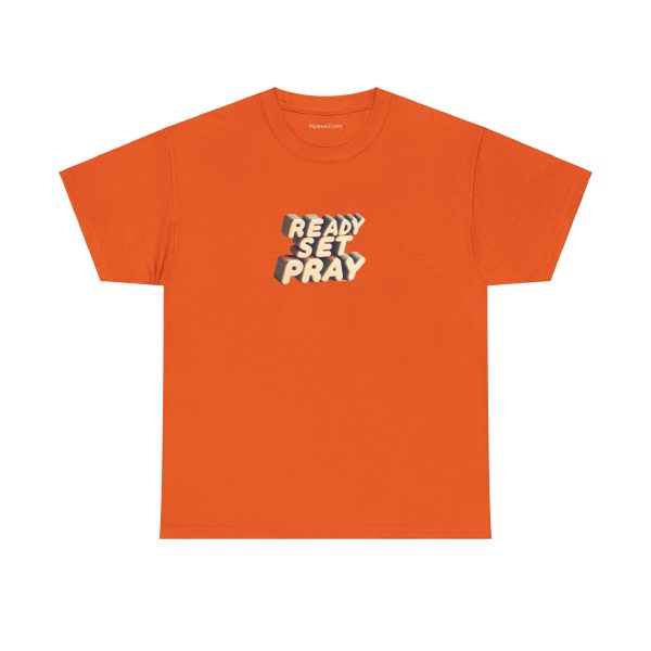 READY SET PRAY Unisex Heavy Cotton Tee TM - Image 9