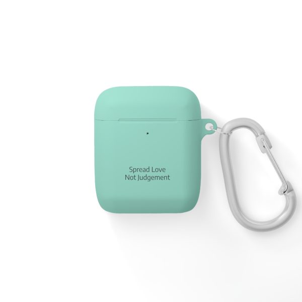 AirPods and AirPods Pro (Case Cover) Spread Love Not Judgement TM - Image 13