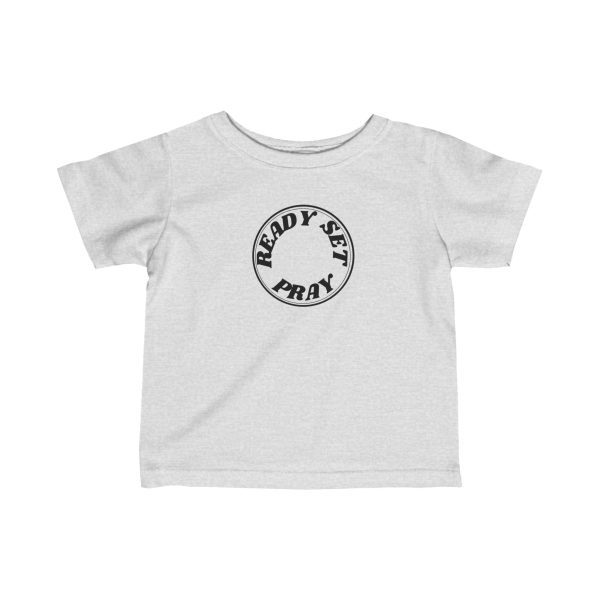 Infant Fine Jersey Tee READY SET PRAY TM - Image 7