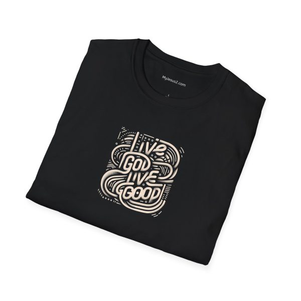 LIVE GOD LIVE GOOD Unisex Softstyle T-Shirt TM - Image 8