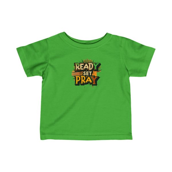 Infant Fine Jersey Tee READY SET PRAY TM - Image 19