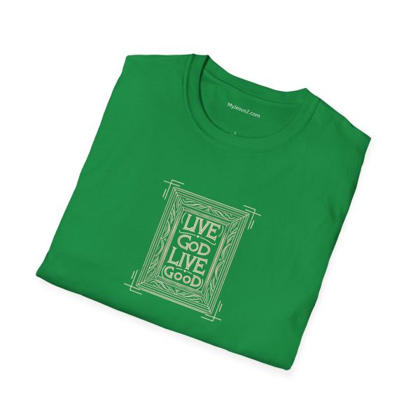 LIVE GOD LIVE GOOD Unisex Softstyle T-Shirt TM - Image 13