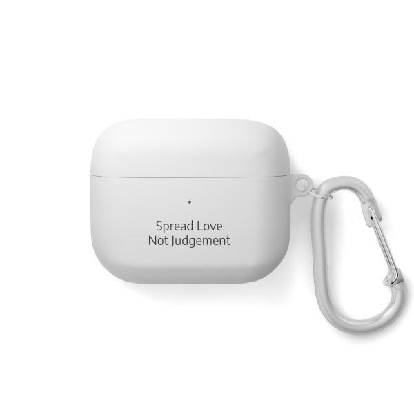 AirPods and AirPods Pro (Case Cover) Spread Love Not Judgement TM - Image 9