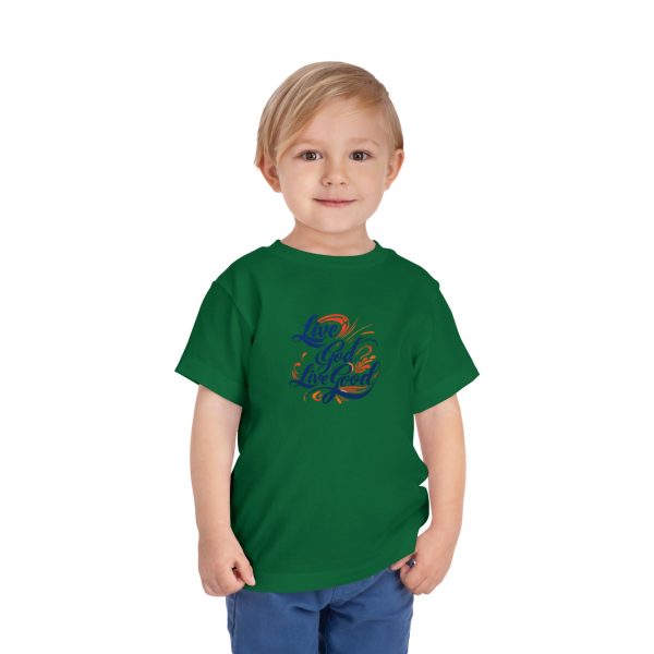 LIVE GOD LIVE GOOD Toddler Short Sleeve Tee TM - Image 7