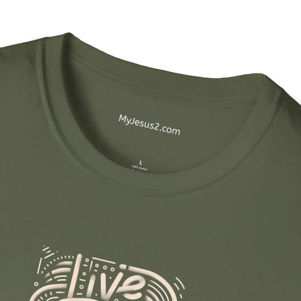 LIVE GOD LIVE GOOD Unisex Softstyle T-Shirt TM - Image 19