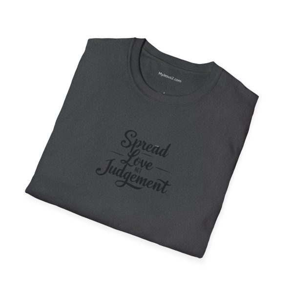 Spread Love Not Judgement Unisex Softstyle T-Shirt TM - Image 20