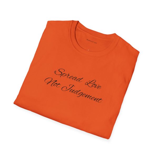 Spread Love Not Judgement Unisex Softstyle T-Shirt TM - Image 16