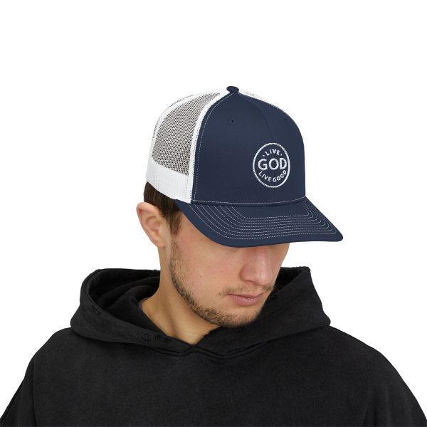 Hat Snapback Trucker Cap LIVE GOD LIVE GOOD TM - Image 2