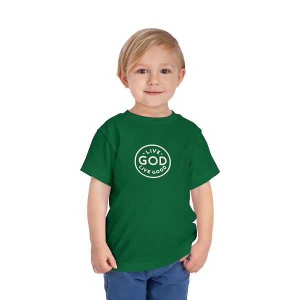 Toddler Short Sleeve Tee LIVE GOD LIVE GOOD TM - Image 23