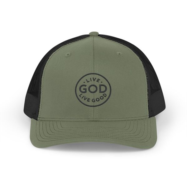 Hat Snapback Trucker Cap LIVE GOD LIVE GOOD TM - Image 10