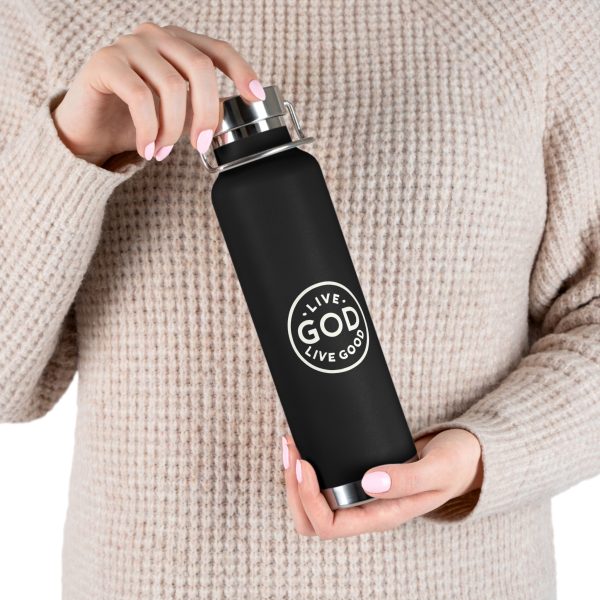 Copper Vacuum Insulated Bottle, 22oz LIVE GOD LIVE GOOD TM - Image 4