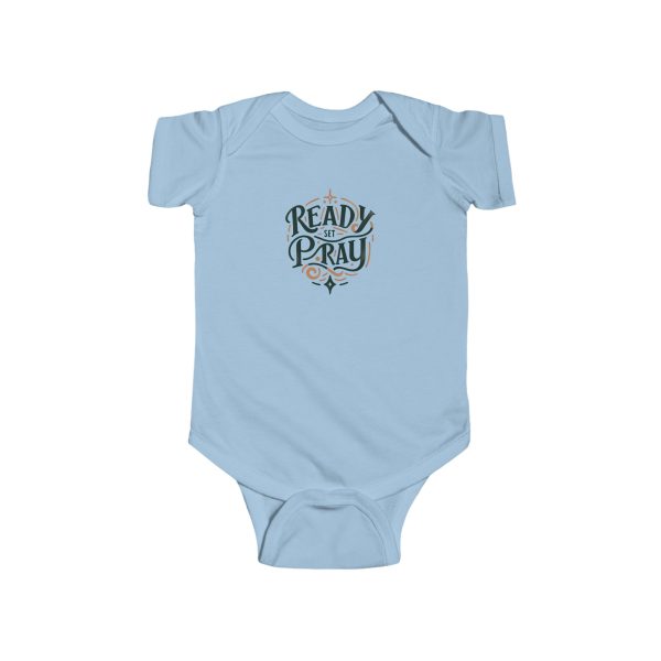 Infant Fine Jersey Bodysuit READY SET PRAY TM