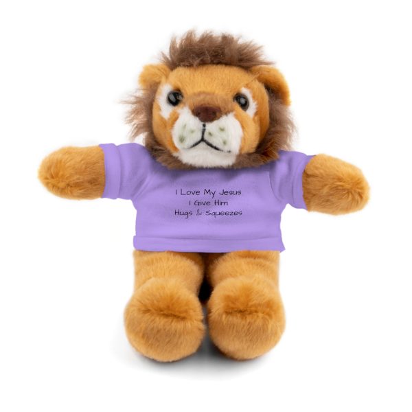 Stuffed Animals with Tee I Love My Jesus I Give Him Hugs & Squeezes TM - Image 13