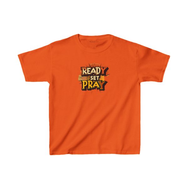 READY SET PRAY Kids Heavy Cotton Tee TM