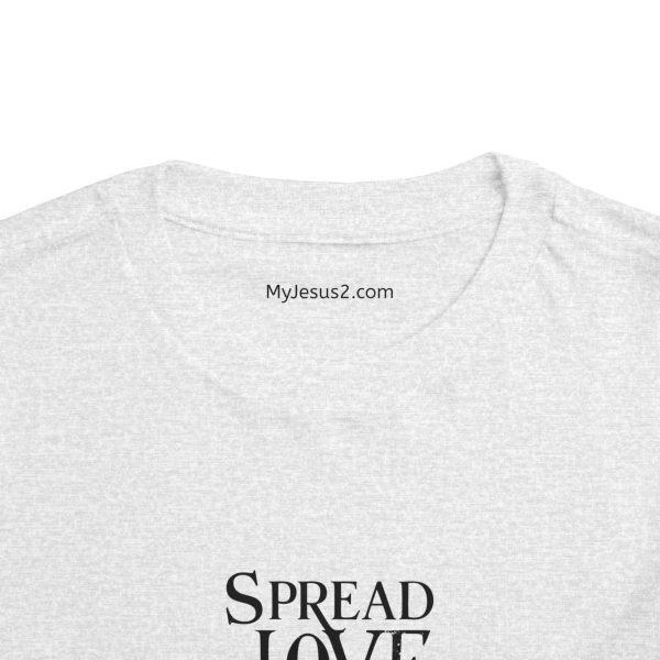 Toddler Short Sleeve Tee Spread Love Not Judgement TM - Image 24