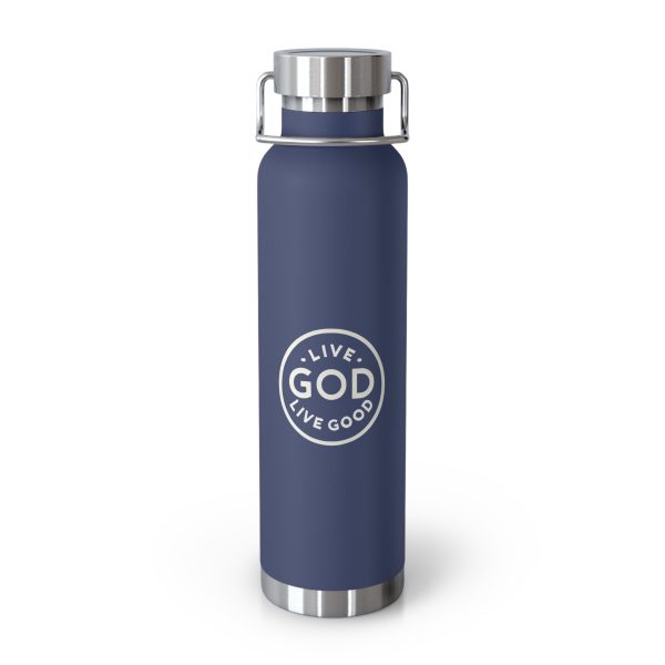 Copper Vacuum Insulated Bottle, 22oz LIVE GOD LIVE GOOD TM - Image 26