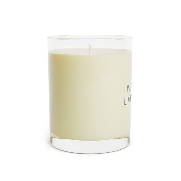 Scented Candle - Full Glass, 11oz LIVE GOD LIVE GOOD TM - Image 4