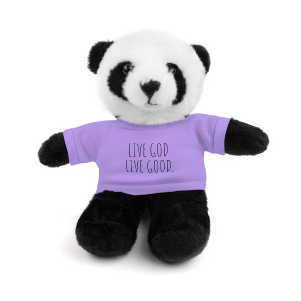 Stuffed Animals with Tee LIVE GOD LIVE GOOD TM - Image 16