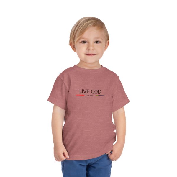 Toddler Short Sleeve Tee LIVE GOD LIVE GOOD TM - Image 11