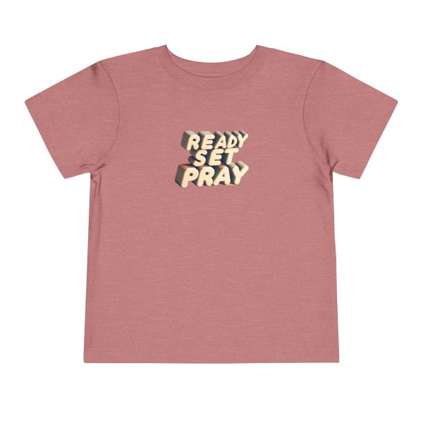 Toddler Short Sleeve Tee READY SET PRAY TM - Image 5