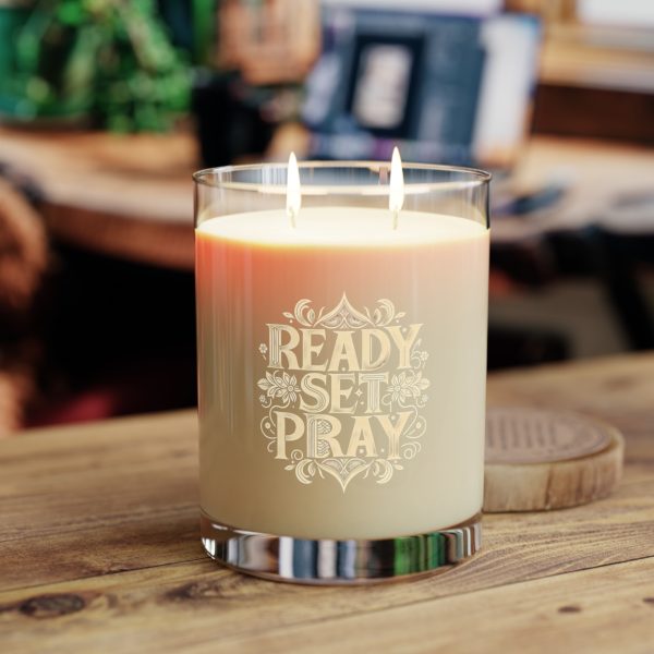 Scented Candle - Full Glass, 11oz READY SET PRAY TM - Image 10